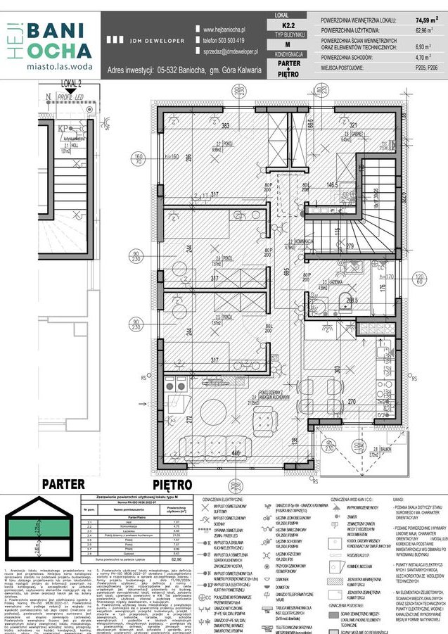 4-pokojowe mieszkanie 62m2 + balkon