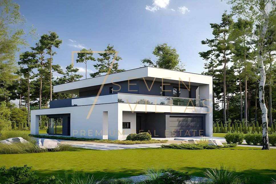 Nowoczesna rezydencja w otulinie lasu