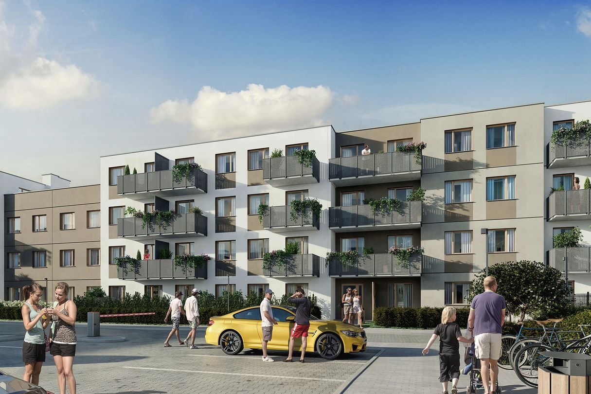 3-pokojowe mieszkanie 61m2 + balkon