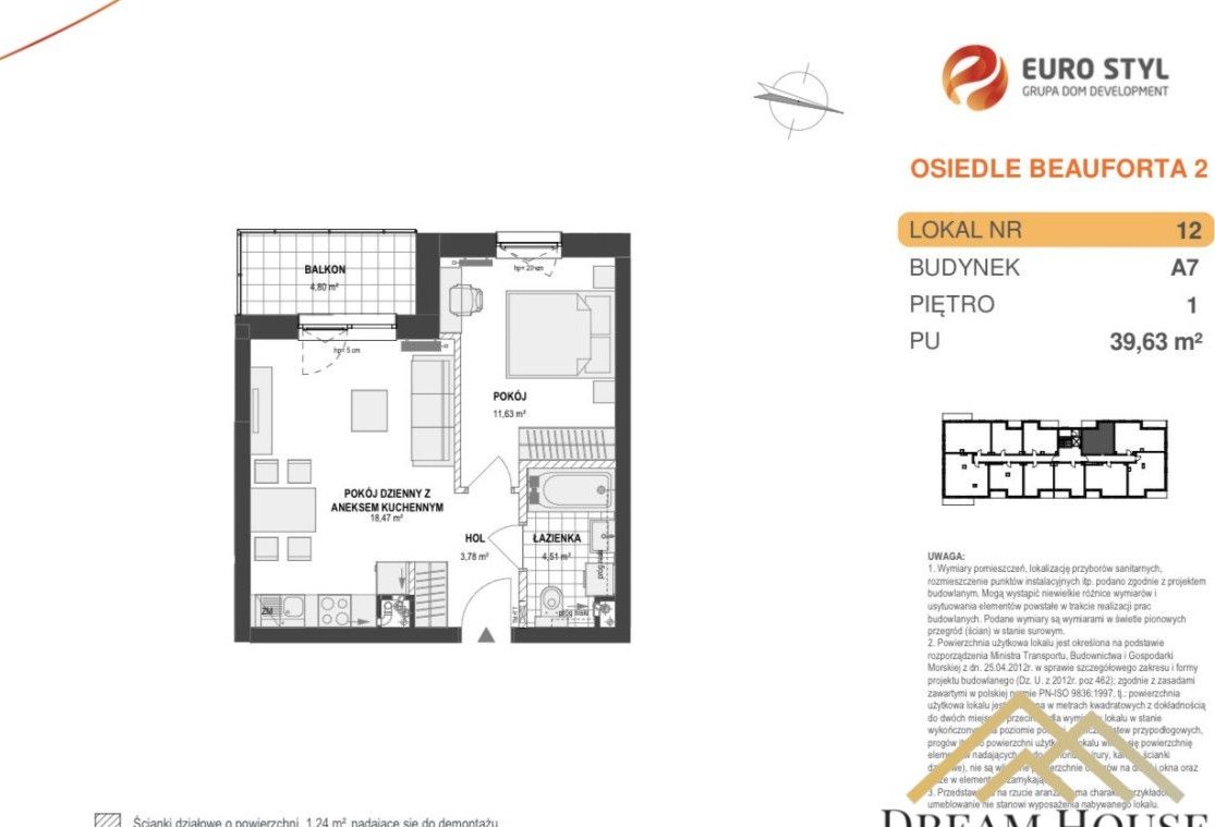 idealne 2-pokojowe mieszkanie w świetnej lokalizac