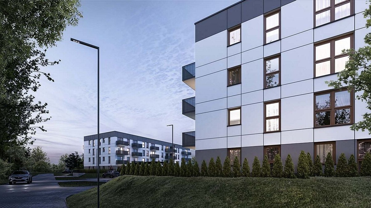 Osiedle Wolka Chorzów, Nowoczesne 2-pokojowe mieszkanie z balkonem