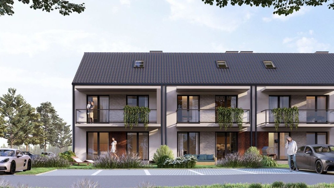 Ostatnie mieszkanie 62m2 na piętrze z ogrodem