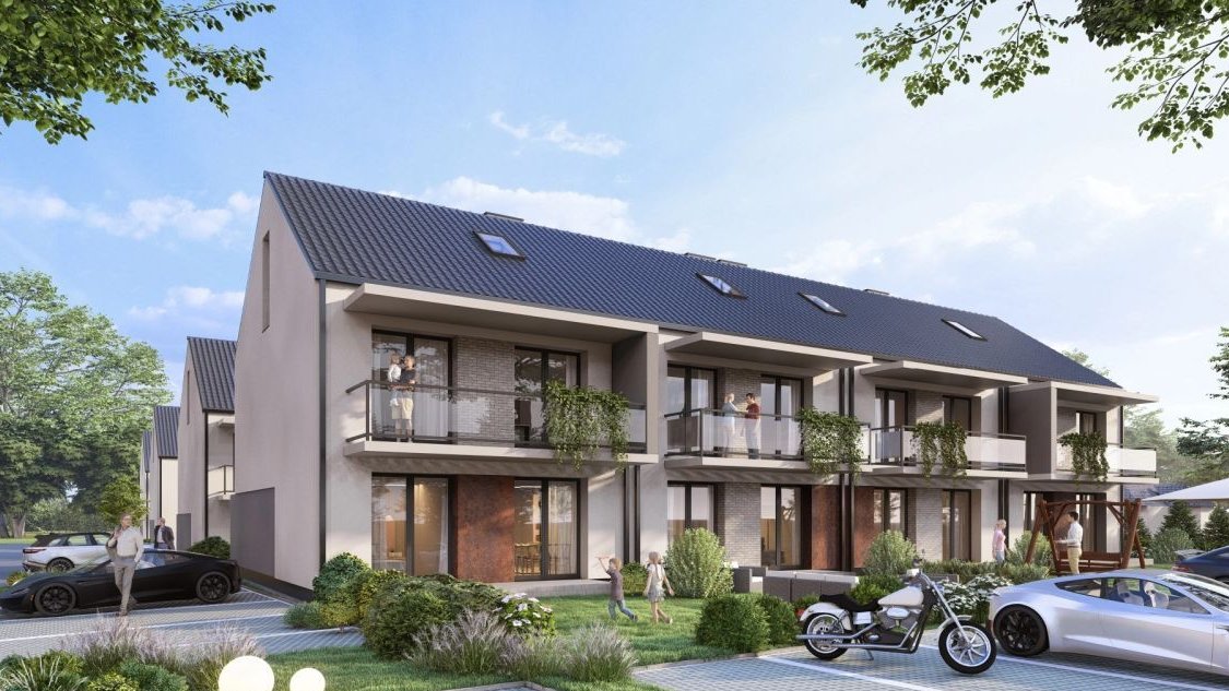 Ostatnie mieszkanie 62m2 na piętrze z ogrodem