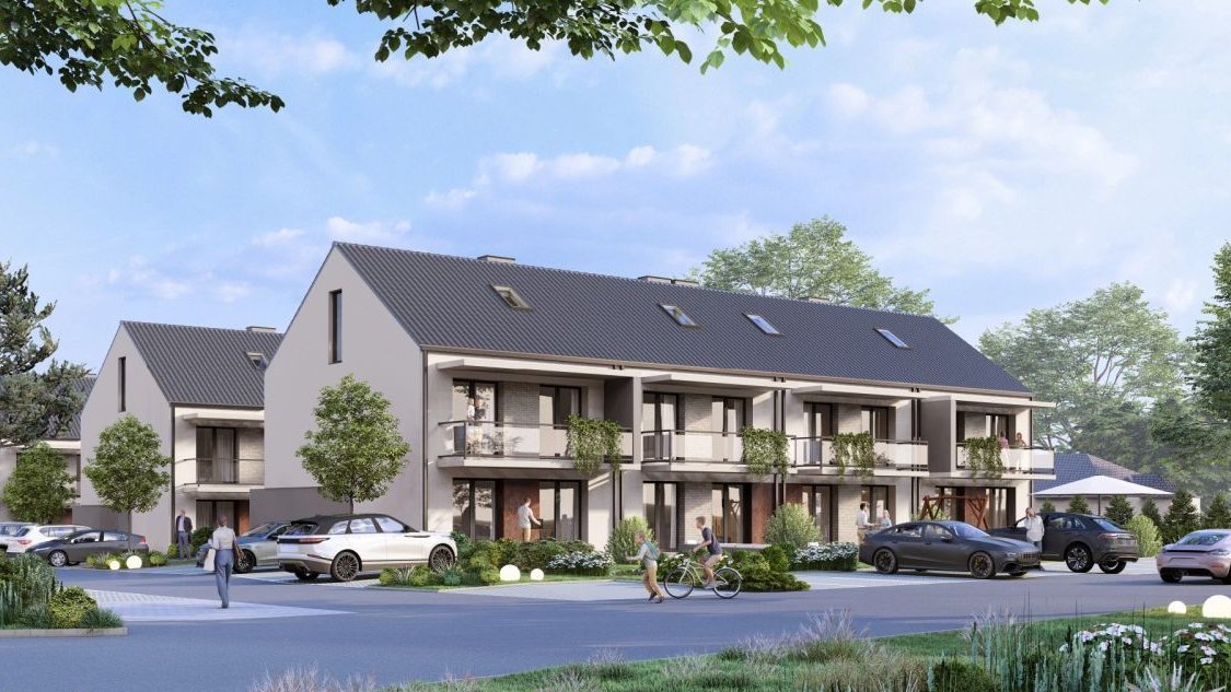 Ostatnie mieszkanie 62m2 na piętrze z ogrodem