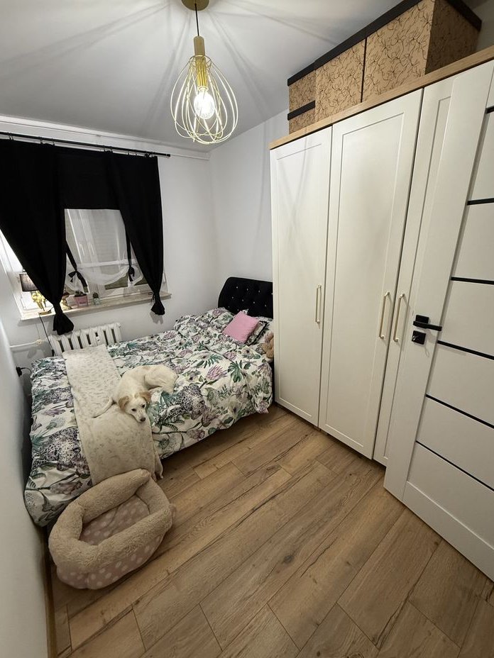 Piękne mieszkanie z dużym balkonem.