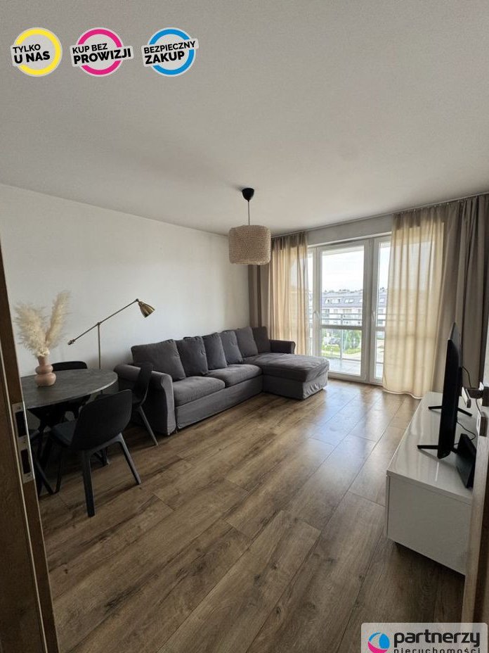 Stylowe 2-pokojowe mieszkanie z balkonem