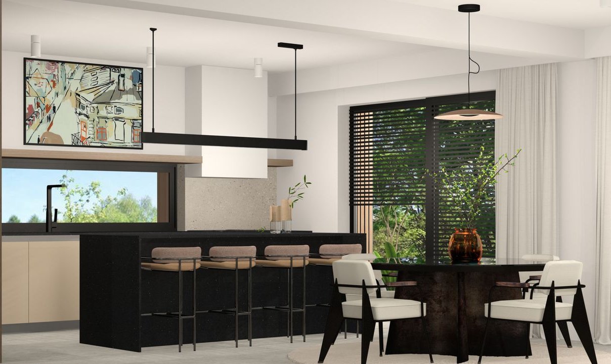 Nowoczesne 3-pokojowe mieszkanie z ogrodem