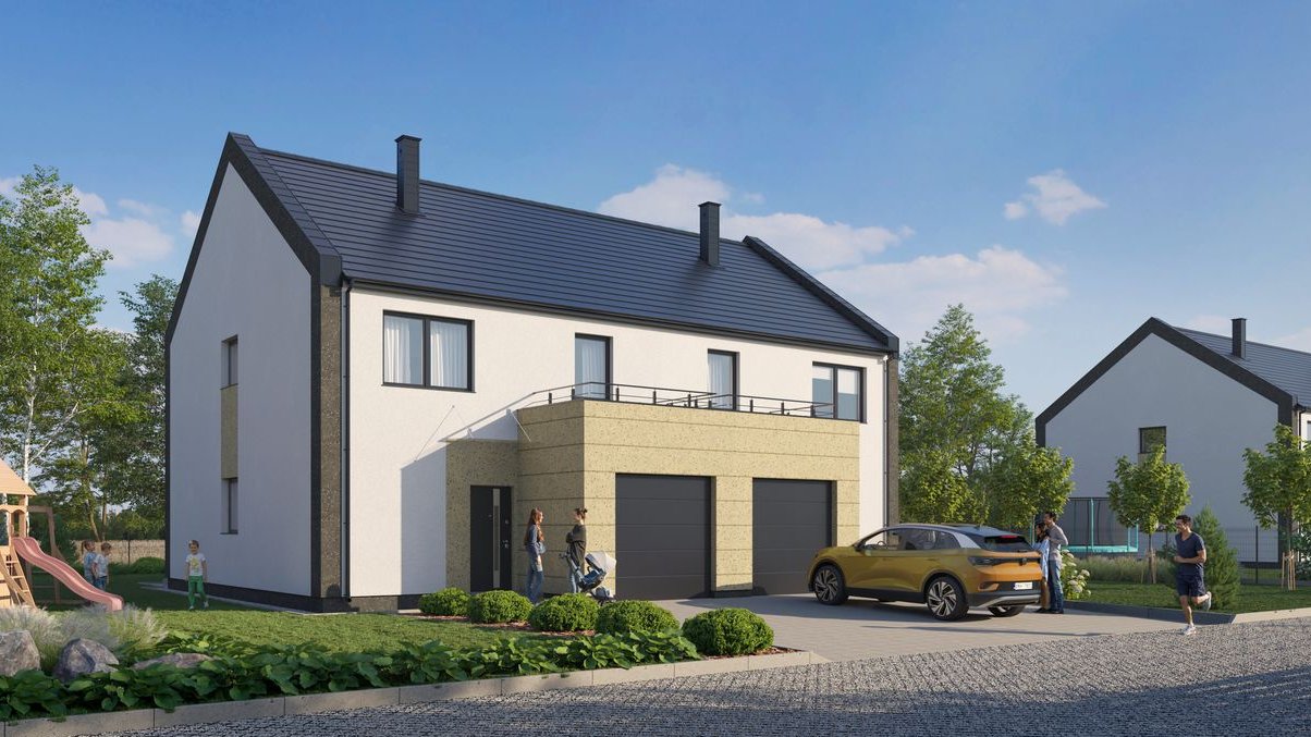 NOWOCZESNY DOM 137,14 m² – 10 MIN OD WROCŁAWIA