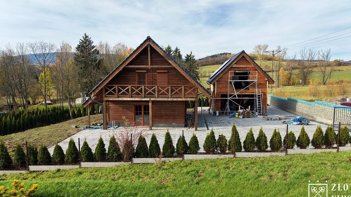 Nowy dom całoroczny 112 m² + dom 66 m² | Miszkowice | Zalew Bukówka