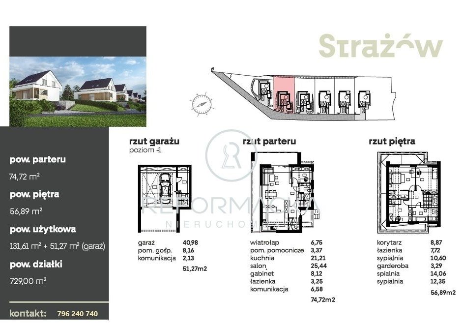 Wyjątkowy gotowy dom w otoczeniu zieleni