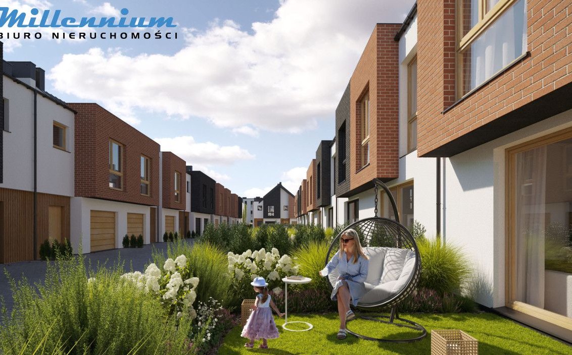 Nowoczesne domy w zabudowie szeregowej!