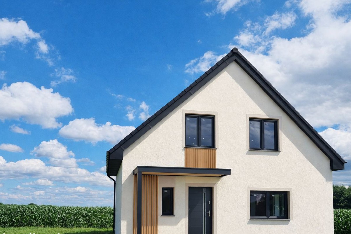 Dom jednorodzinny w stanie deweloperskim pod Strzelinem