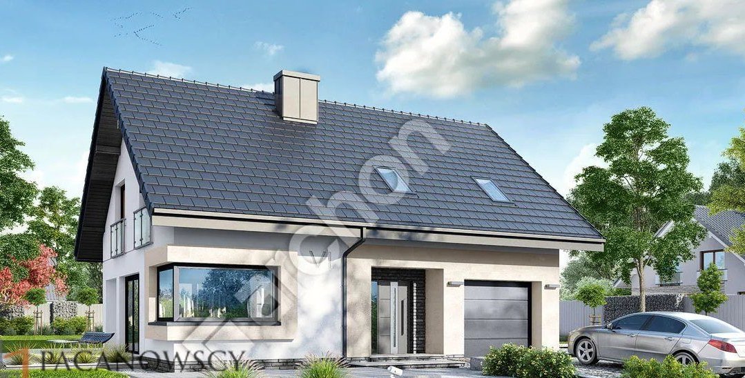 Dom, 132,86 m², Wilków