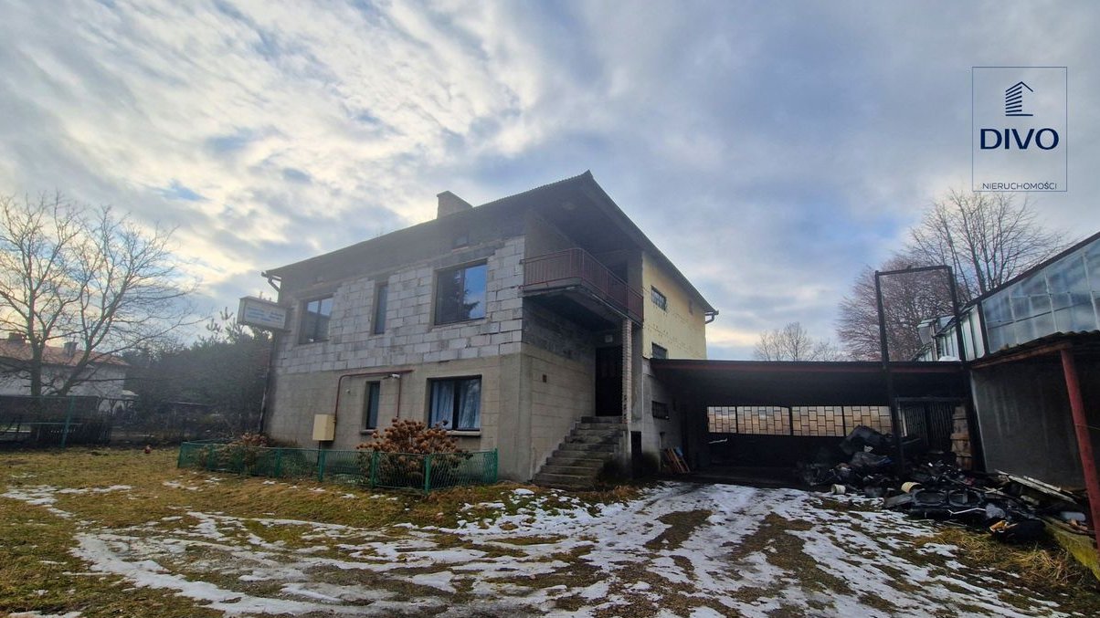 Dom na dużej działce 1316 m² – Żarki | 180 m² | blisko Krakowa