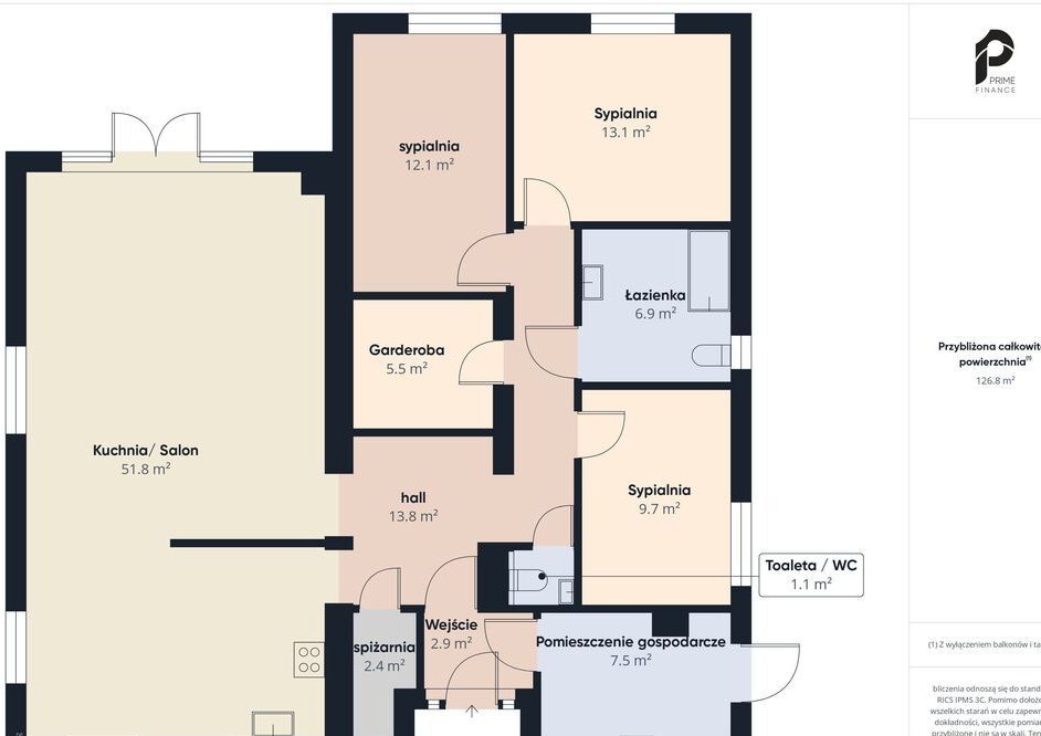 Dom parterowy z garażem dwustanowiskowym.