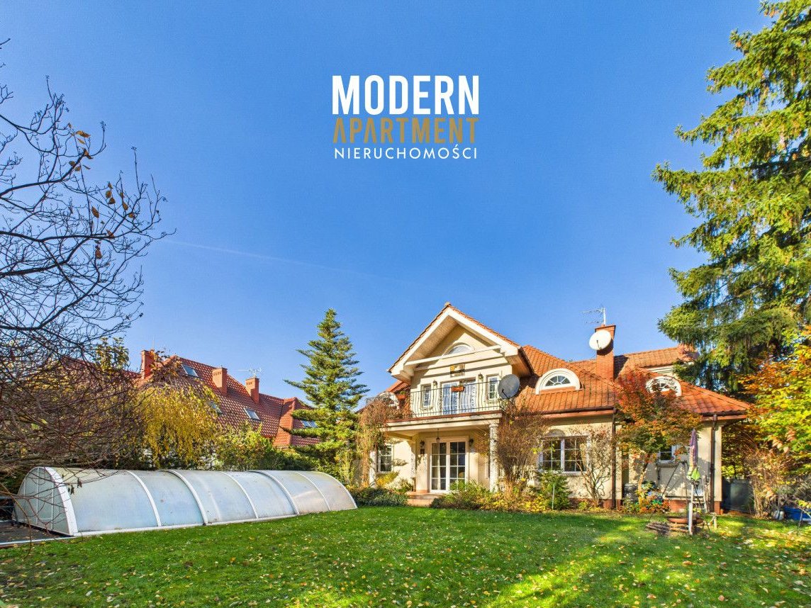 Wa-wa Ursynów! willa z basenem przy Lesie Kabackim