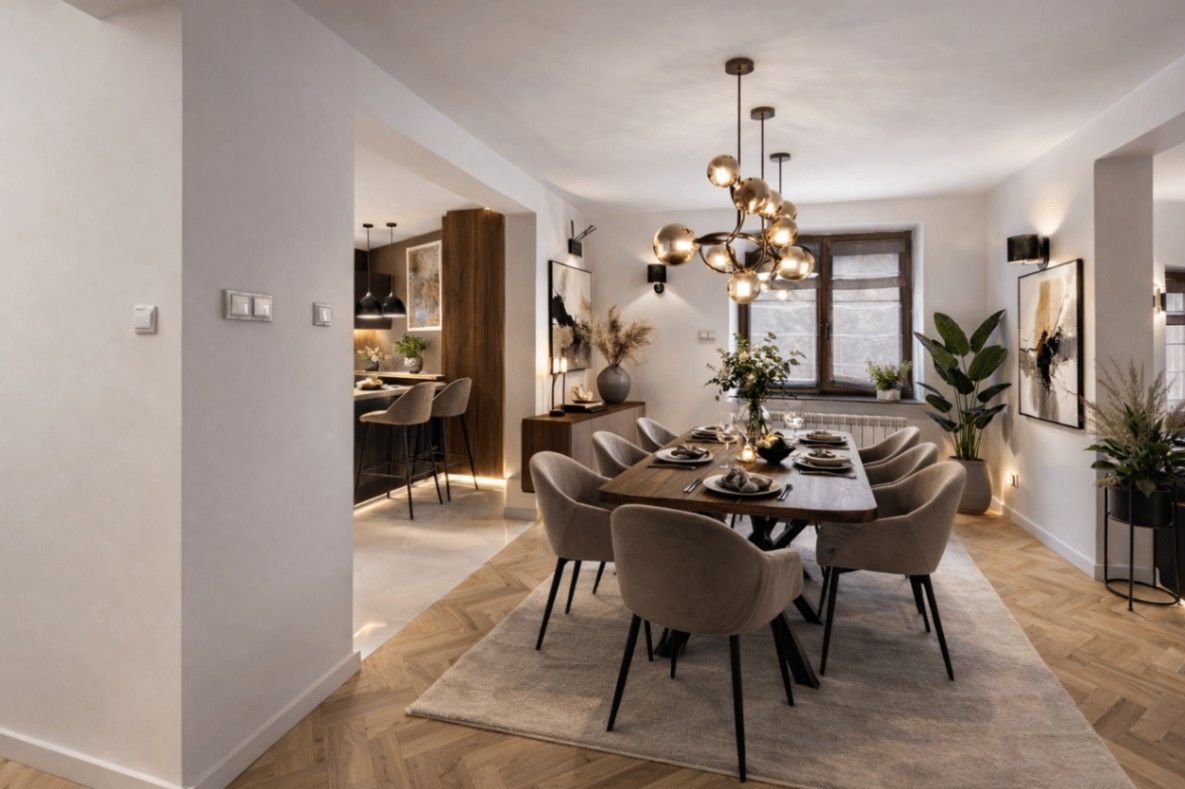 Dom w sercu Starej Miłosnej – luksus, przestrzeń i kinowe poddasze