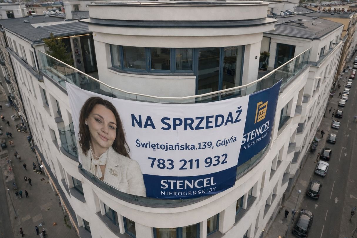 Przestronne mieszkanie w sercu Gdyni