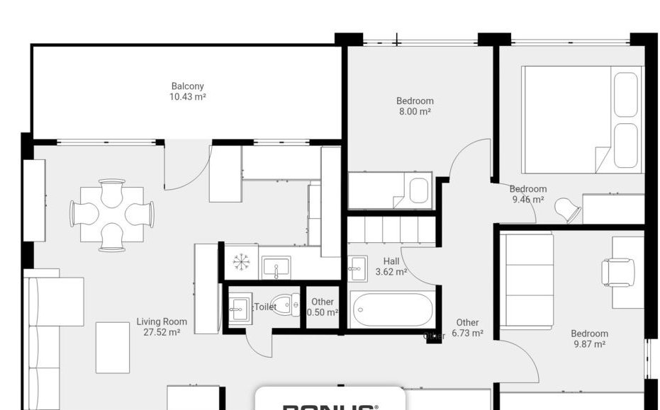 4 pokoje | Fantastyczny widok na zatokę | SPWL