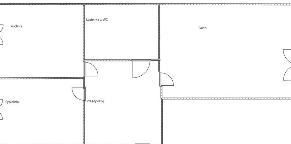 Dwupokojowe mieszkanie Osiedle Leśne– po remoncie