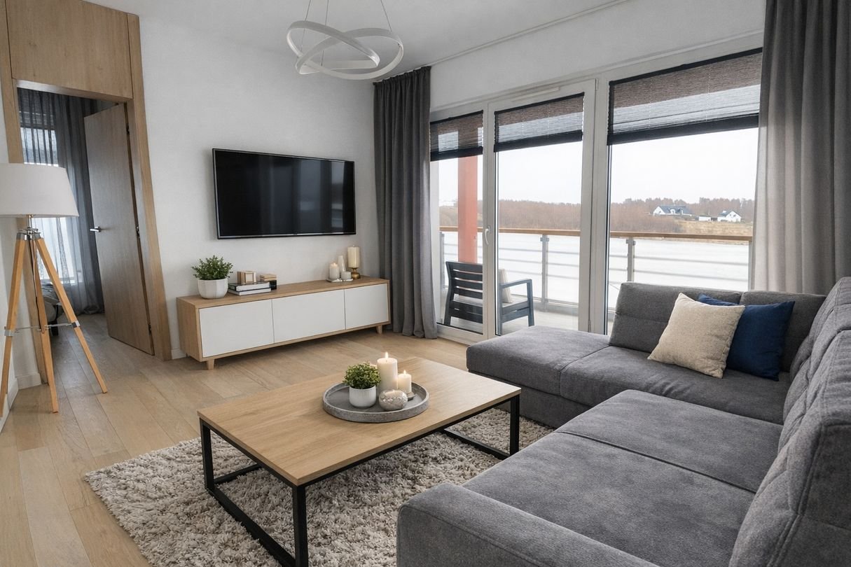 Apartament 5 min od plaży | Taras 20 m² | Parking | Darłówko Wschodnie