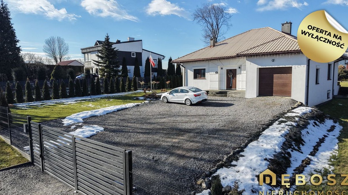 Glewiec | Luksusowy dom parterowy – 178 m2 / 1.259.000 zł