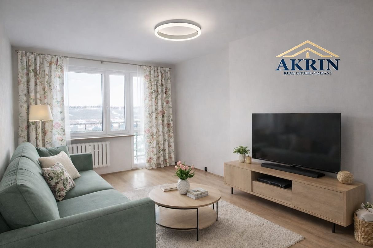 0%prow. Jasne 2 pokoje z balkonem