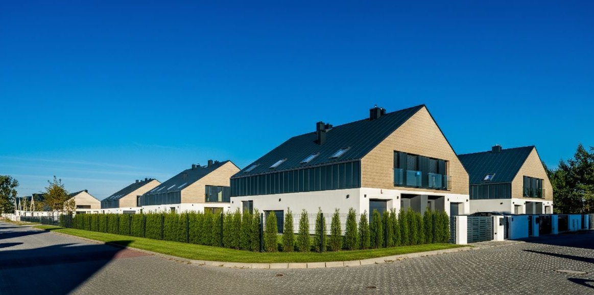 Dom w zabudowie bliźniaczej, nowy. Blisko Poznania