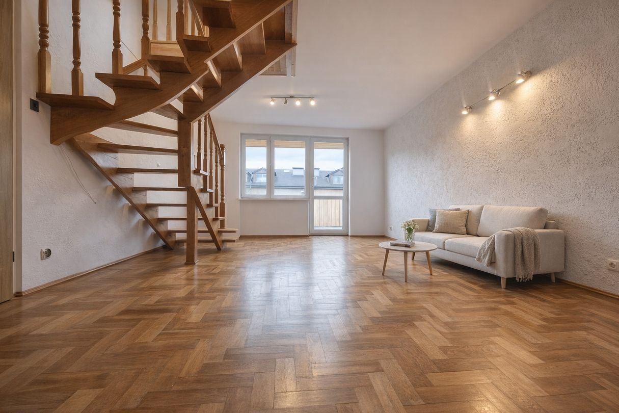 Przestrzeń i komfort – 4 pokoje w cegle