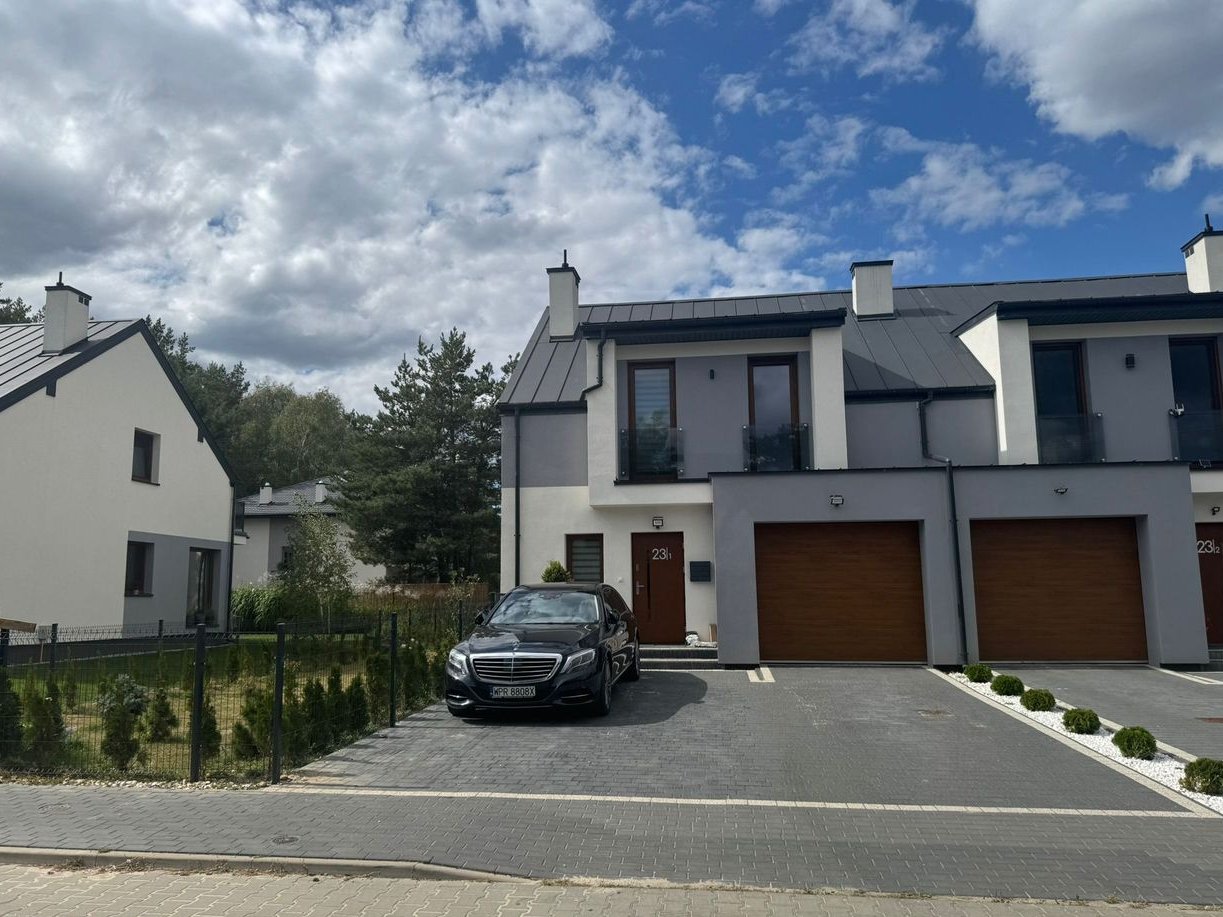 Nowoczesny dom 125 m–zadaszony taras, garaż, zamknięte osiedle,Przypki
