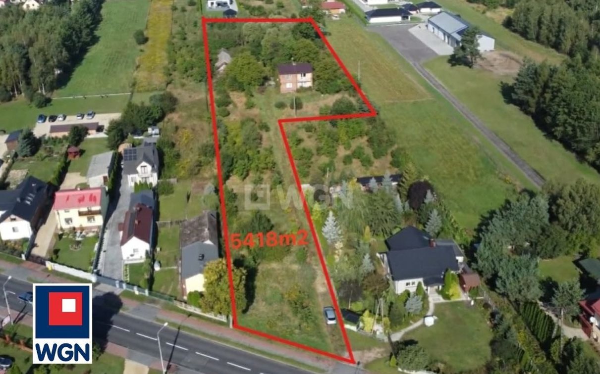 Dom na ładnej, dużej działce