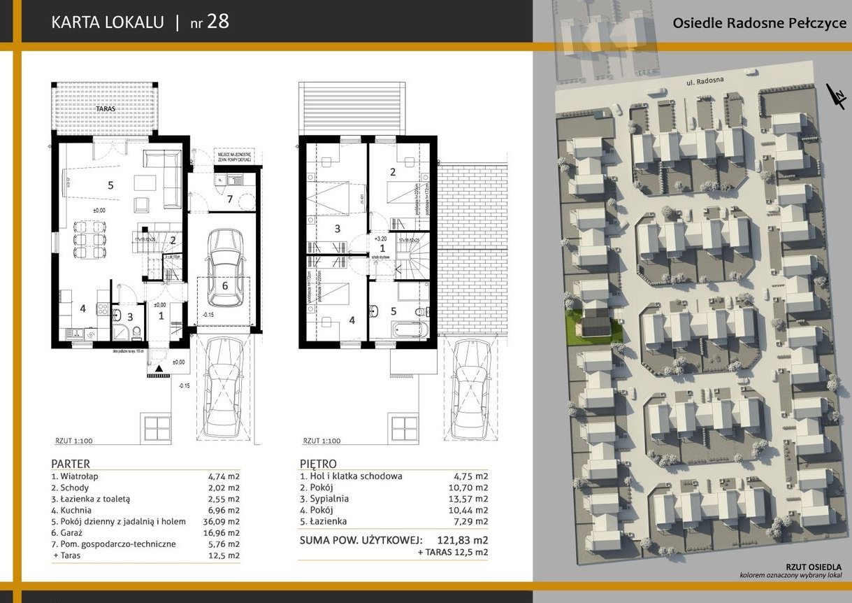 Domy z garażem blisko Wrocławia