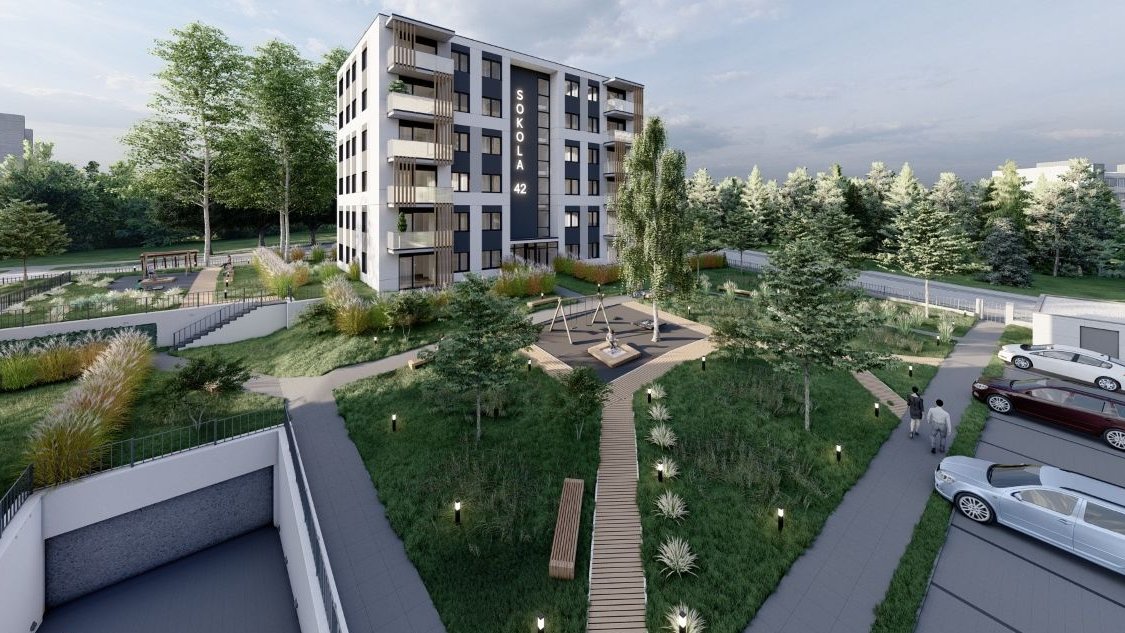 Mieszkanie 52 mkw - Sokola PARK 42