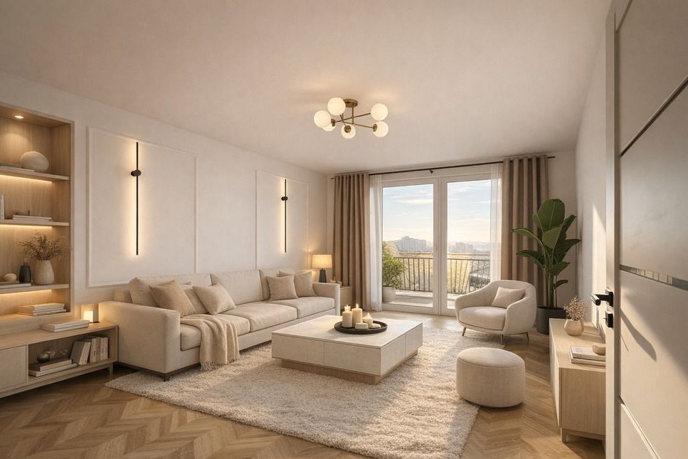 Nowoczesne 3-pokojowe mieszkanie po remoncie