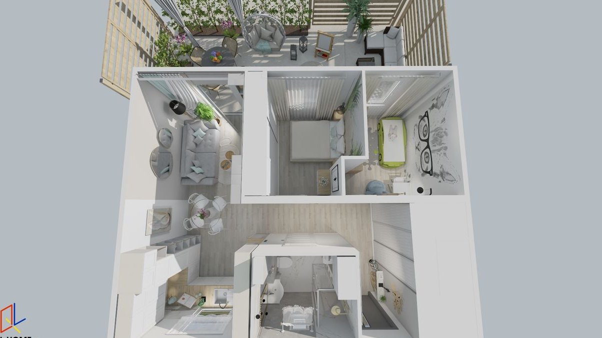 Gotowe mieszkanie z ogródkiem i miejscem postojowym, 0%