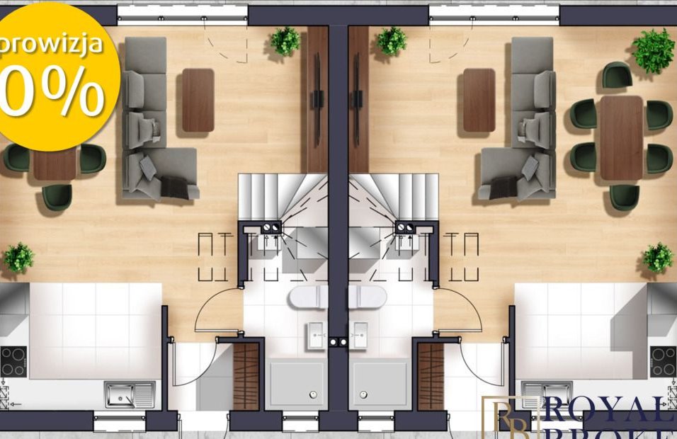 Bliźniak | 83m2 | Rzeszów Budziwój | 0% PCC