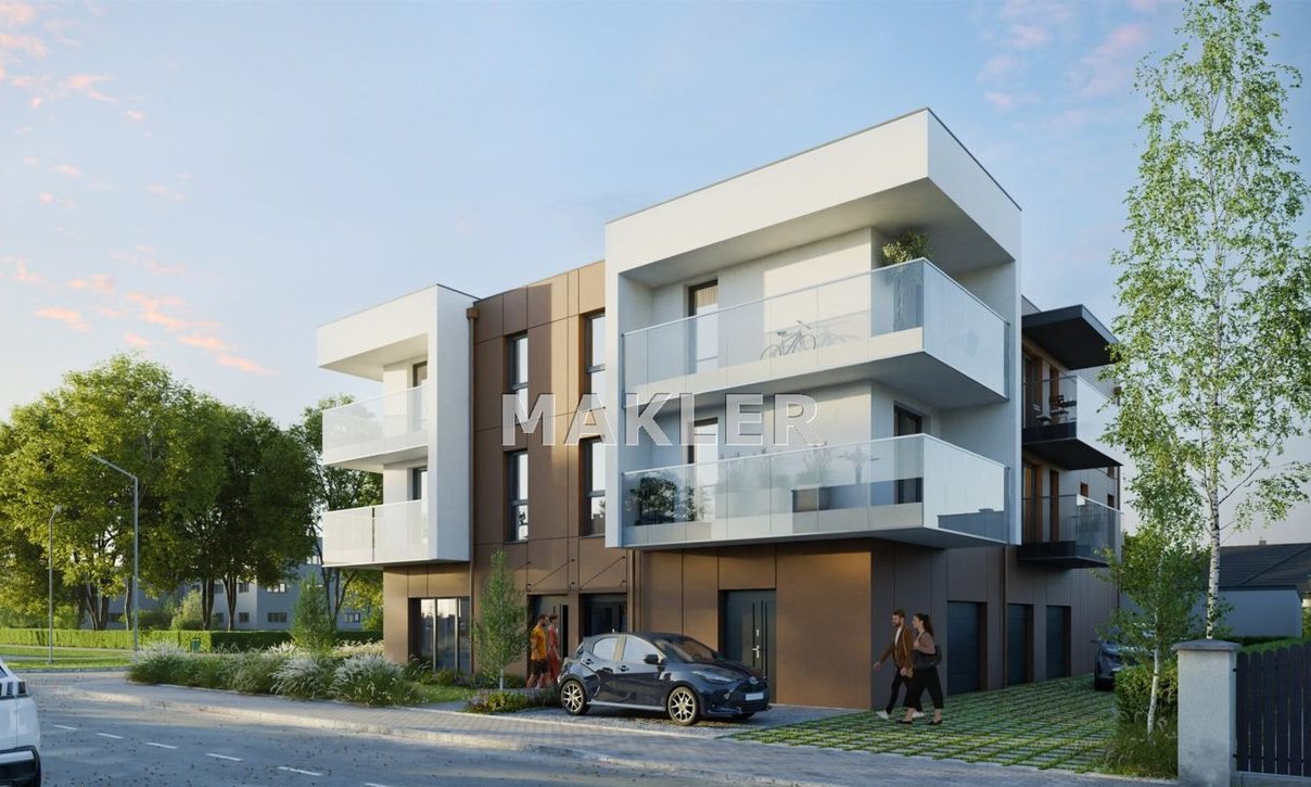 Nowa inwestycja, kameralny blok, Wyżyny, Glinki