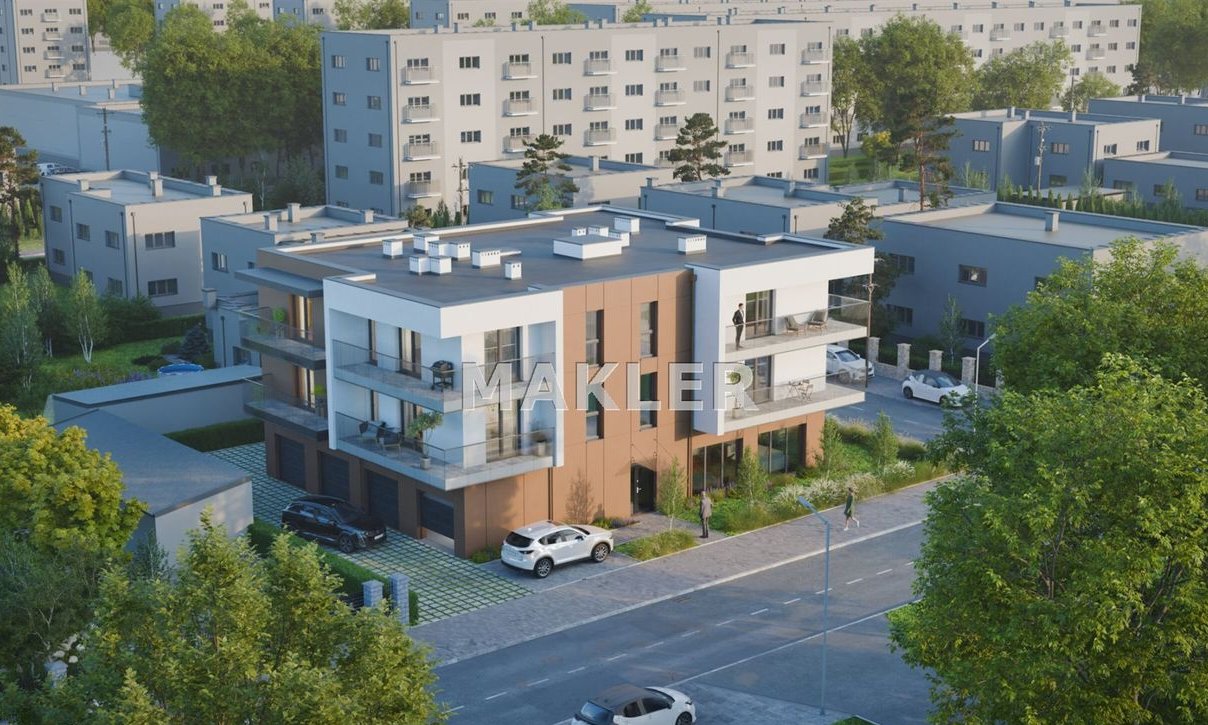 Nowa inwestycja, kameralny blok, Wyżyny, Glinki