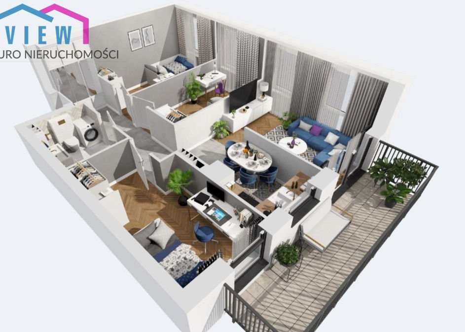 4 pokoje/Gotowe/Obok Politechniki/Tramwaj