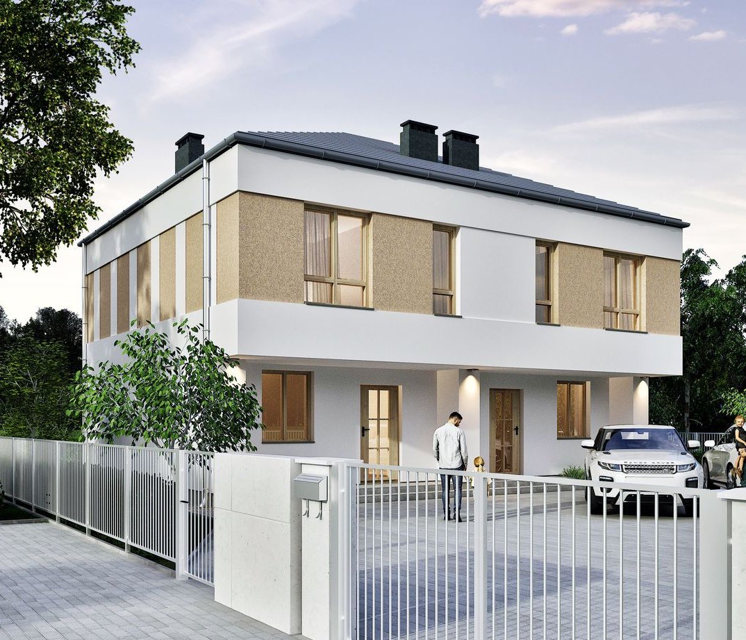 Nowoczesne bliźniaki w Legionowie