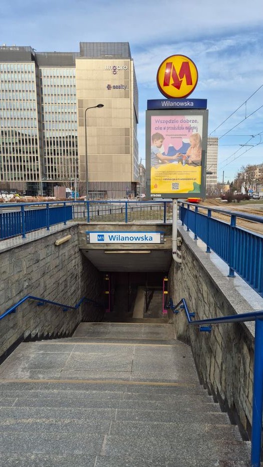 3 pok. z oddzielną kuchnią| 56,8 m² | Metro Wilanowska 6 min | Mokotów