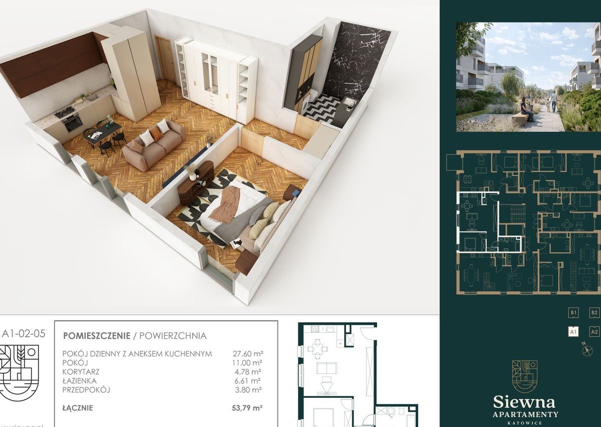 SIEWNA - KAMERALNY APARTAMENT PREMIUM