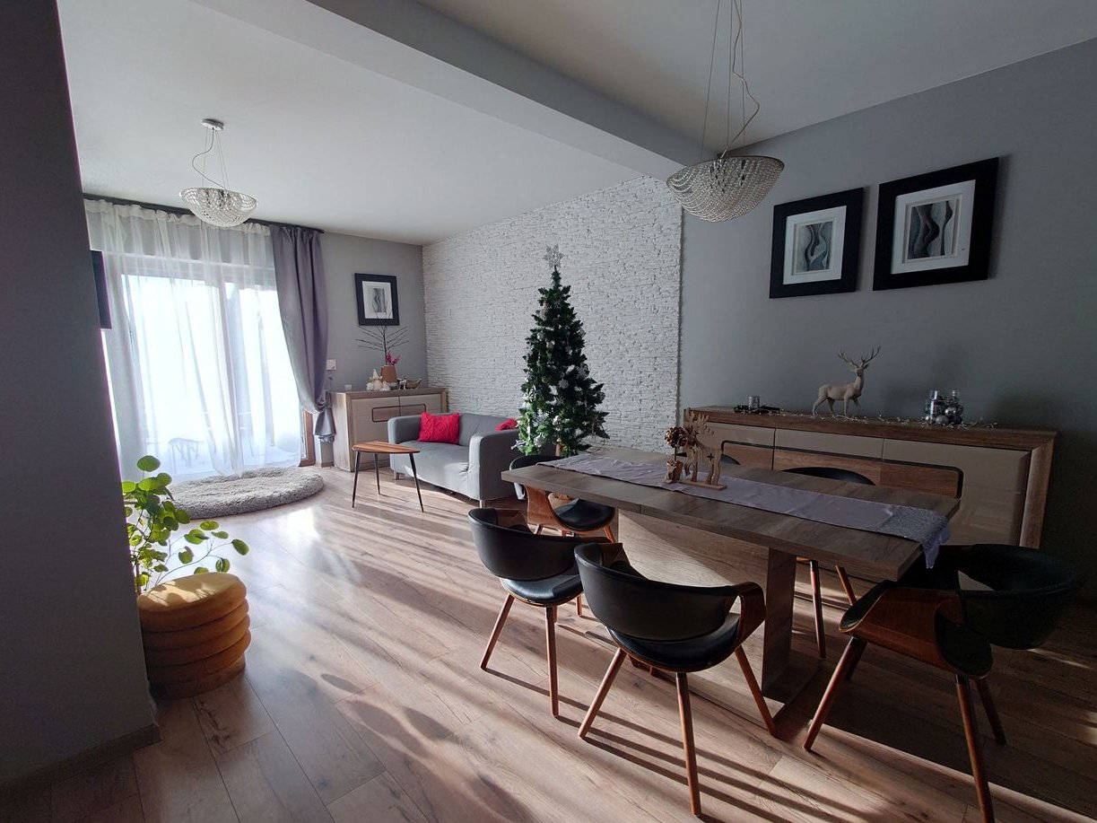 Nowoczesny i komfortowy dom w zabudowie szeregowej