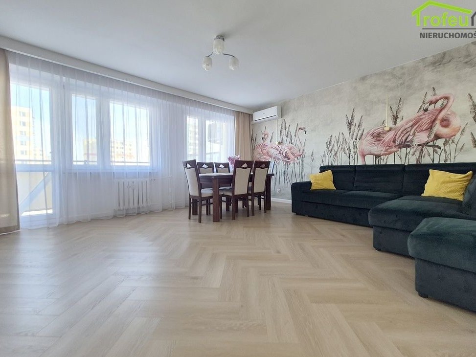 Mieszkanie 3-pokojowe, balkon loggia, Strzemięcin