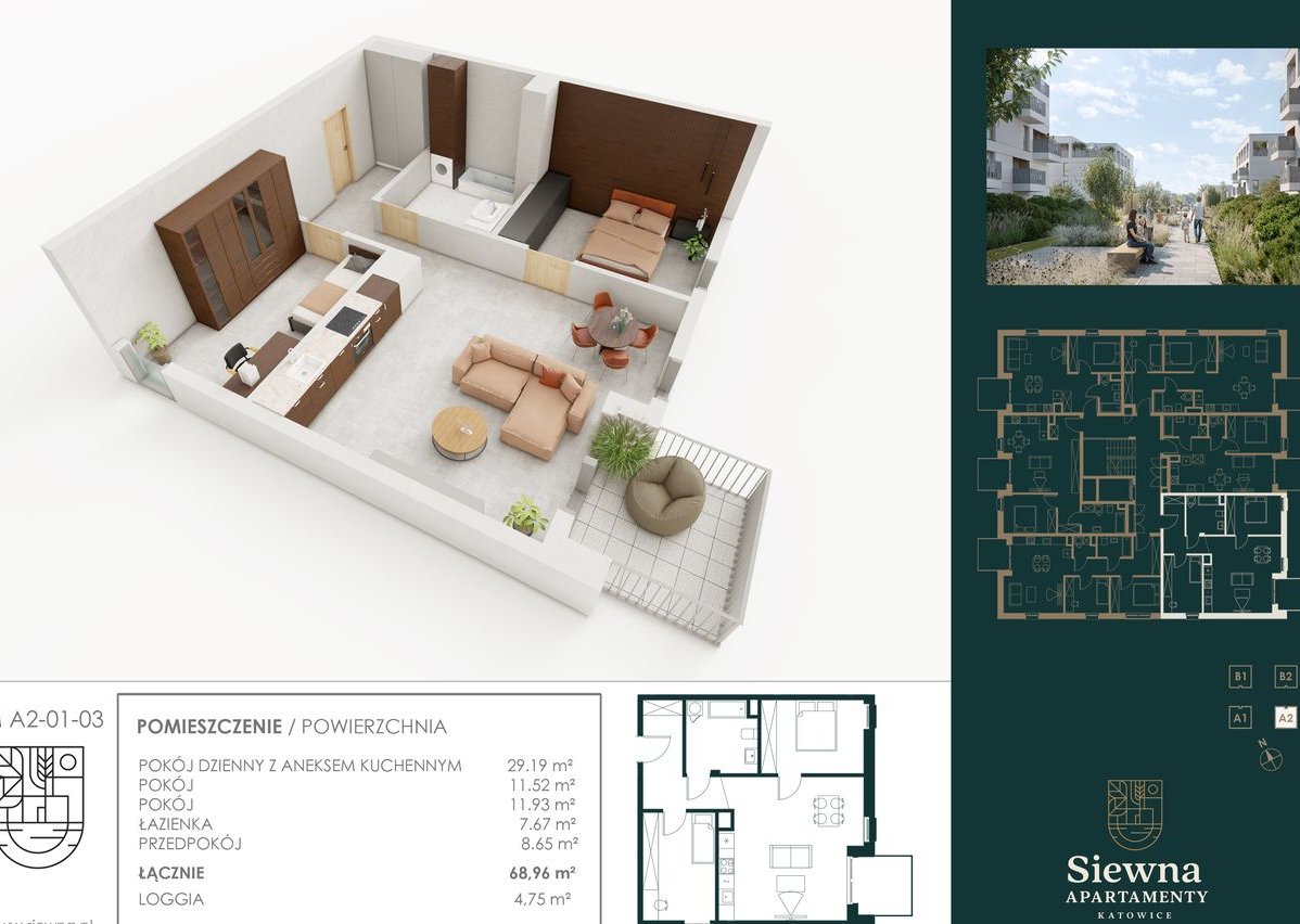 SIEWNA - KAMERALNY APARTAMENT PREMIUM