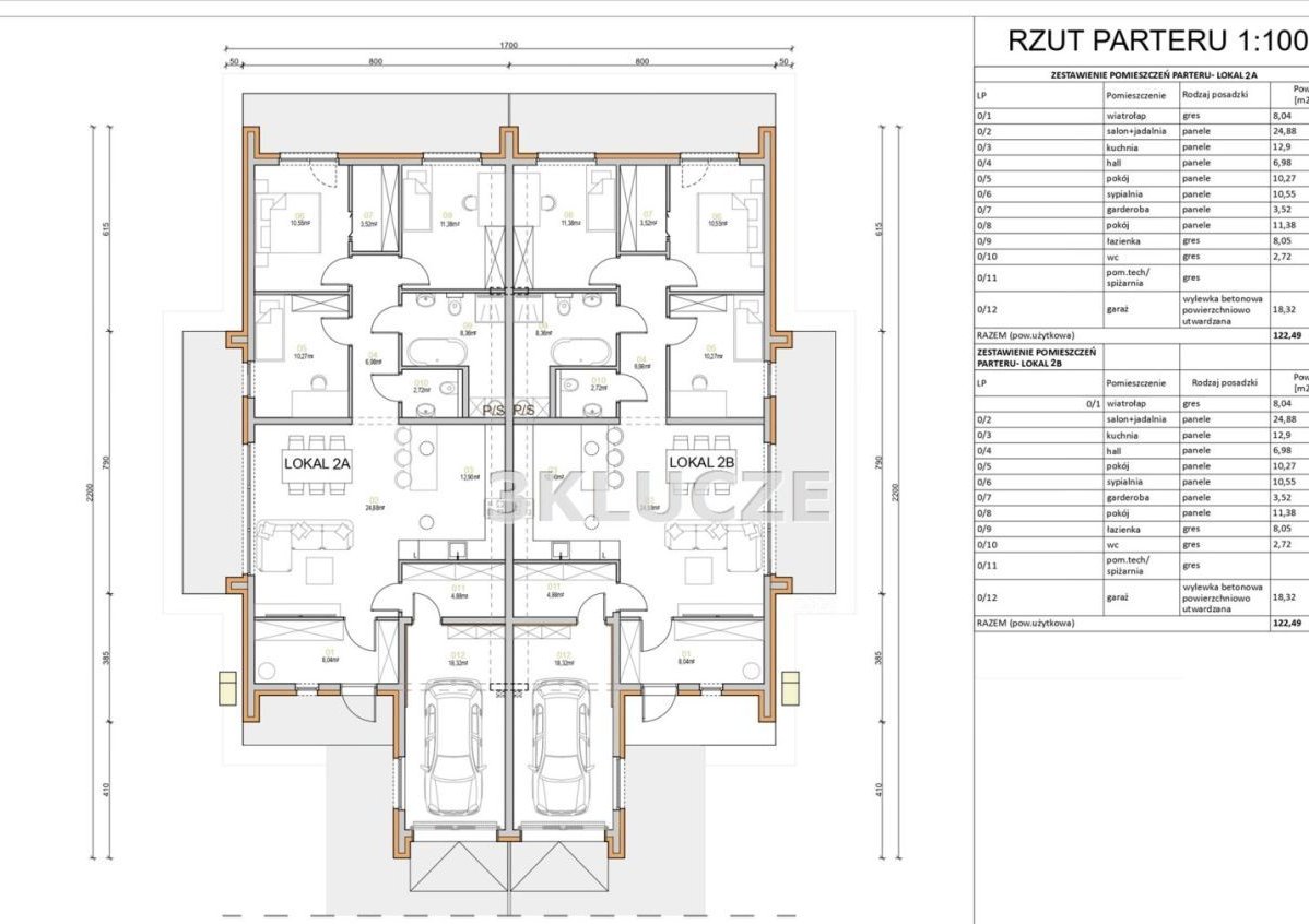 Dom w zabudowie bliźniaczej 2B Konopnica / Lipniak