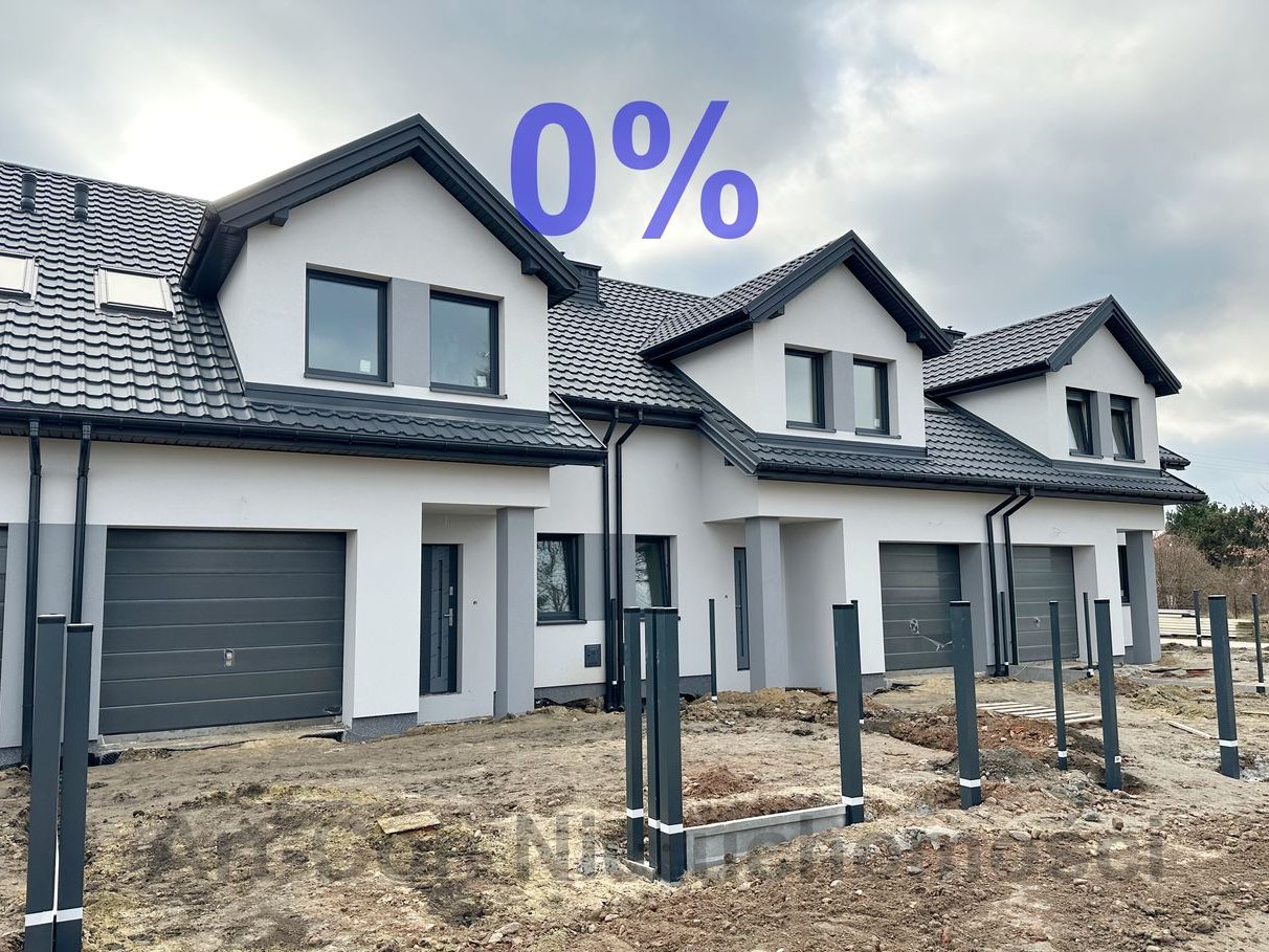 Segment środkowy 134m2 5-pokojowy z działką 212m2 i garazem