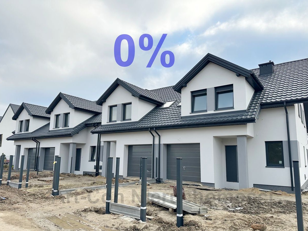 Segment środkowy 134m2 5-pokojowy z działką 212m2 i garazem