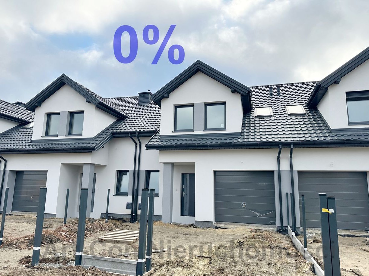 Segment środkowy 134m2 5-pokojowy z działką 212m2 i garazem