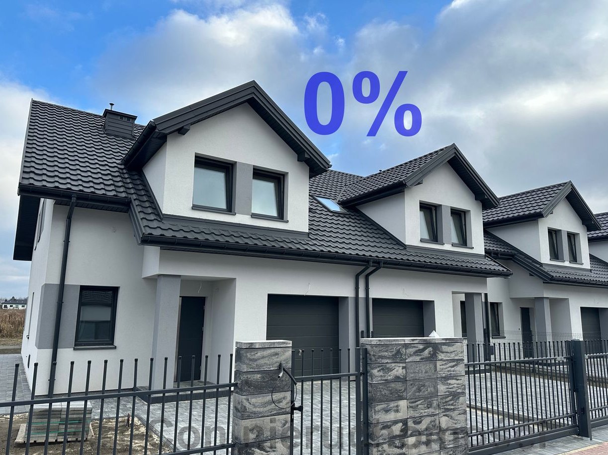 Skrajny segment 134m2 z dużą działką 441m2